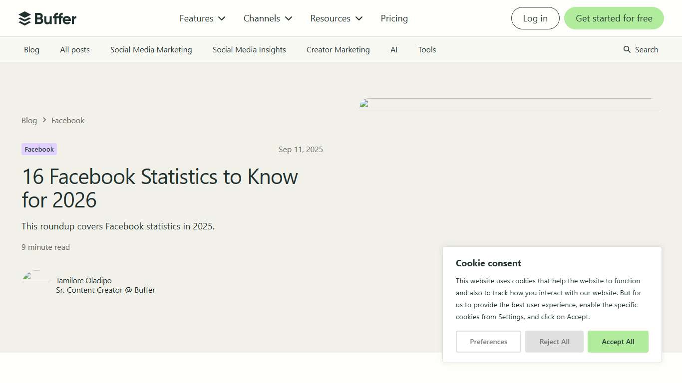 16 Facebook Statistics to Know for 2026