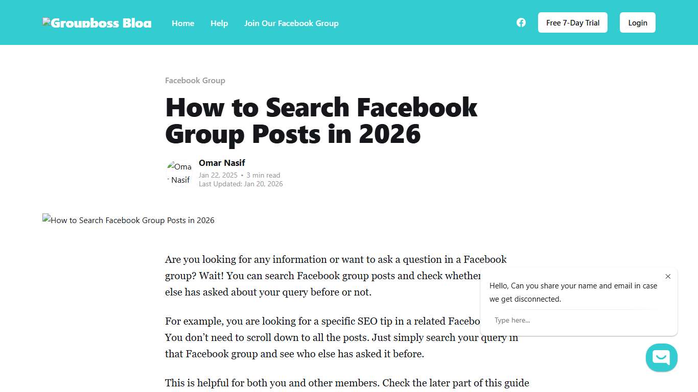 How to Search Facebook Group Posts in 2026