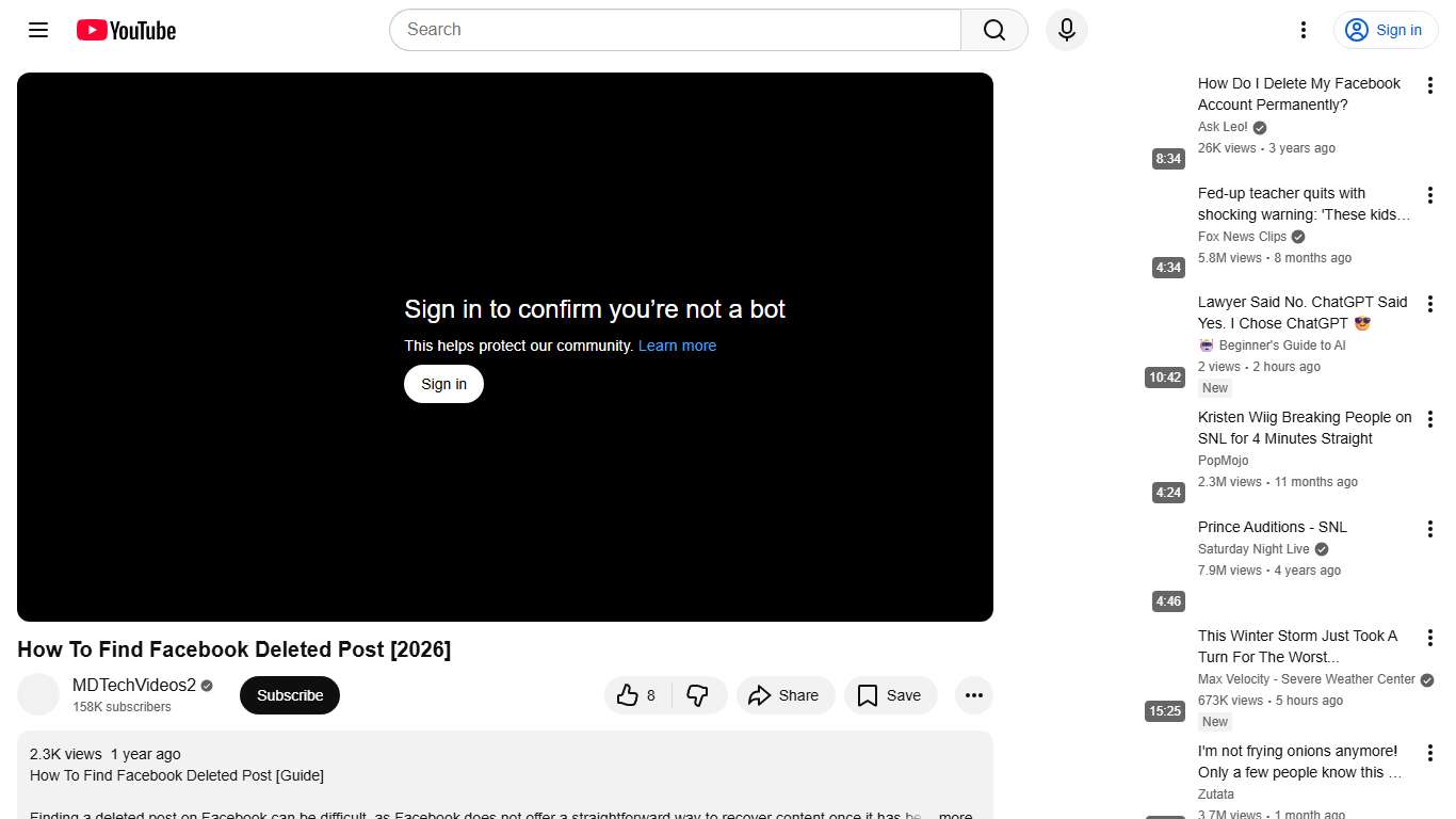 How To Find Facebook Deleted Post [2026] - YouTube