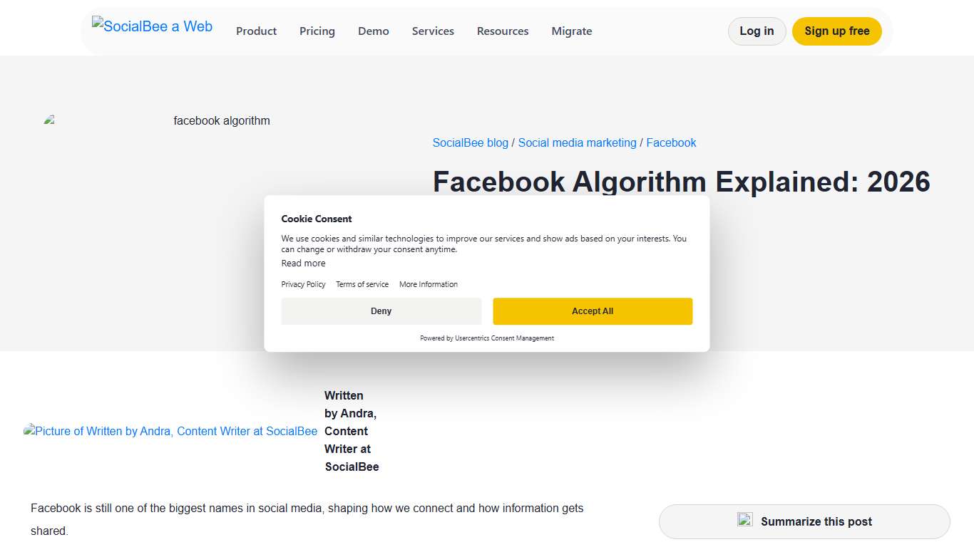 Facebook Algorithm Explained: 2026 Insights - SocialBee